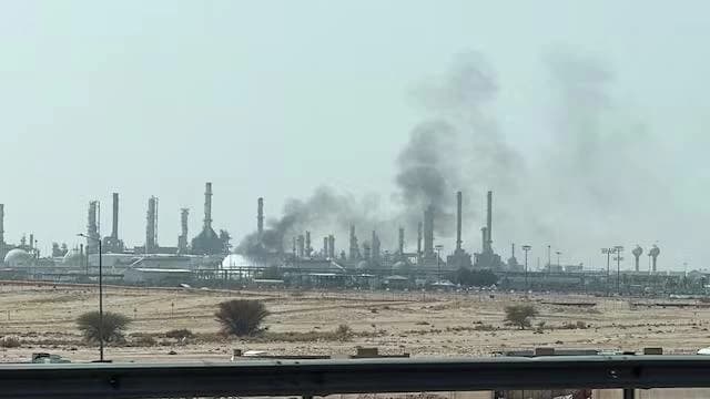 Reuters: Fires at Aramco Site in Riyadh