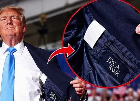Trump suit imported for 250 dollars