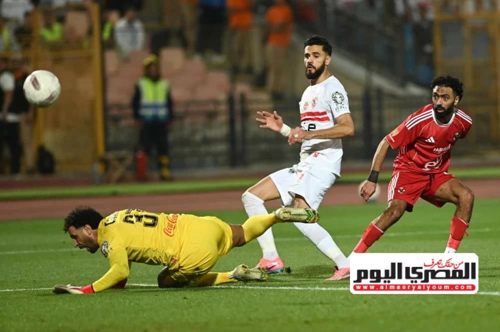 Zamalek's lineup vs Al Ahly