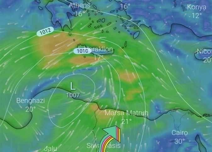 Weather Alert: Low-Pressure over Mediterranean