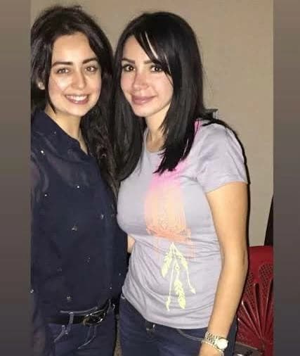 Heba Magdy supports Engy Alaa during health crisis