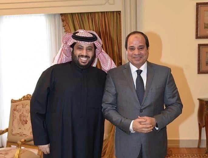 تركي آل الشيخ يشكر دعم مصر للسعودية