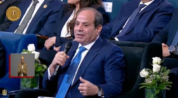 El-Sisi: Citizen's income should suffice
