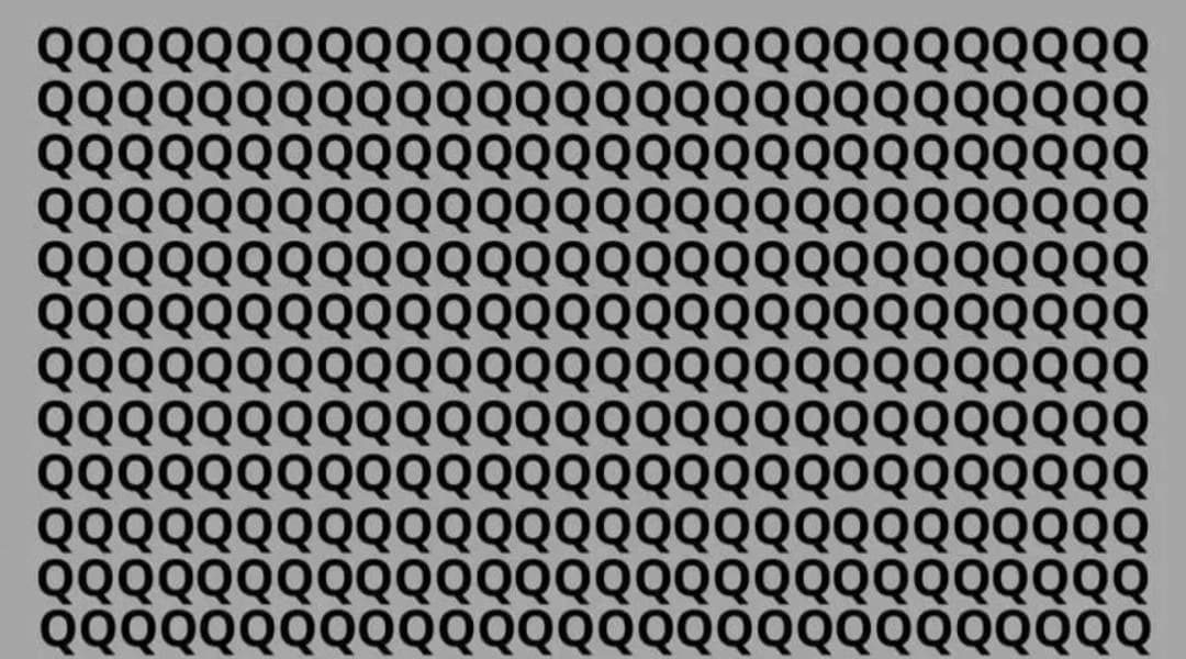 Find the different letter in 20 seconds