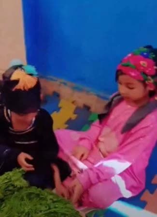 سوق الأطفال في حضانة صغيرة