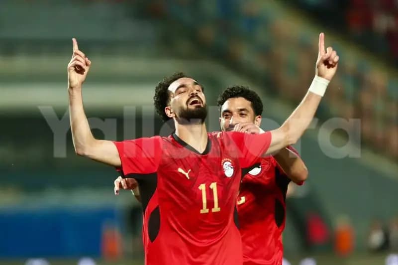Egypt's strike versus Russia in friendly