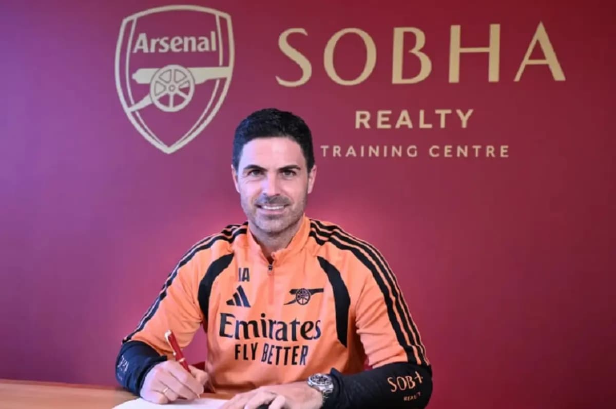 Arteta commits to Arsenal