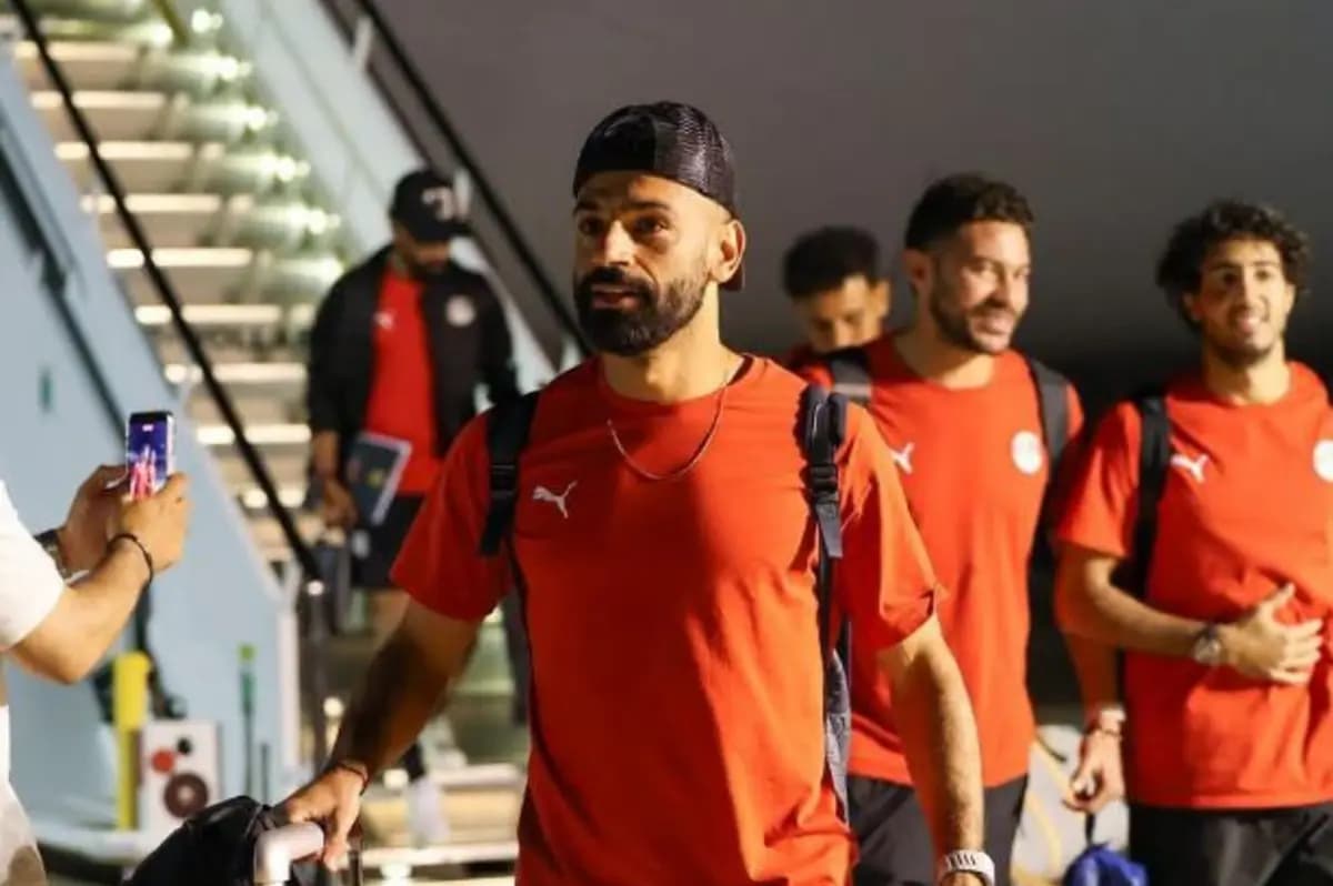 وصول بعثة منتخب مصر بعد انتهاء مشاركته في كأس العالم