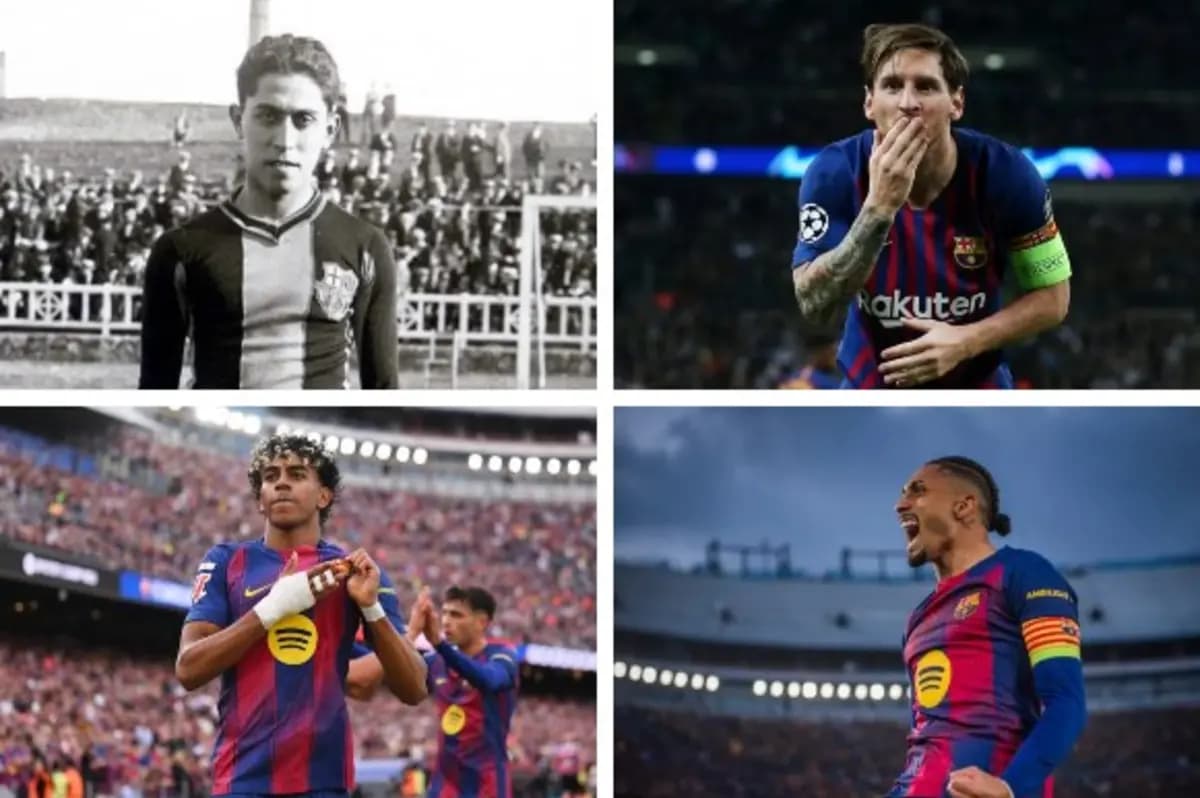 Messi's 311 Hat-tricks for Barcelona
