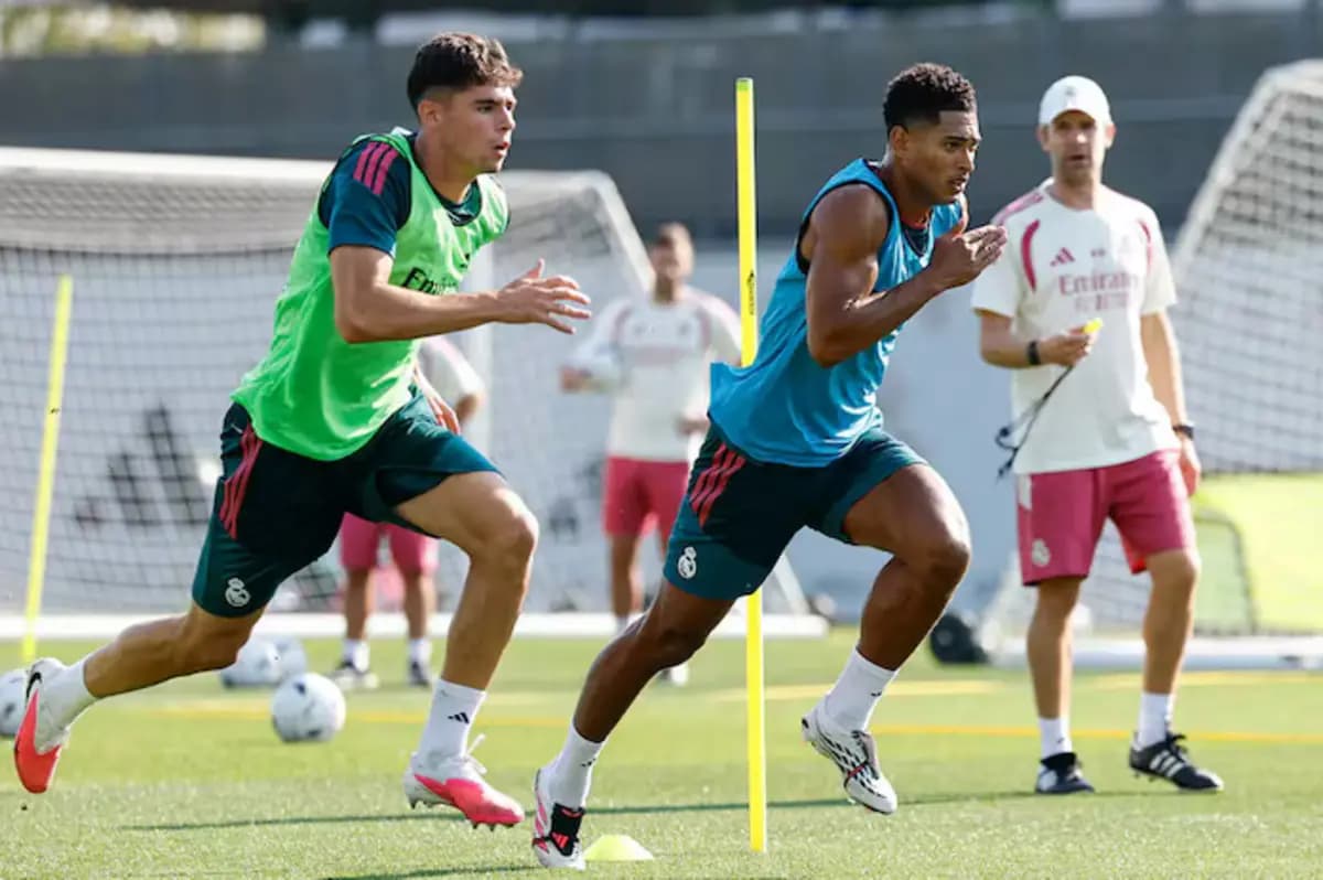 بيلينجهام يعود لتدريبات ريال مدريد تحت أنظار مورينيو