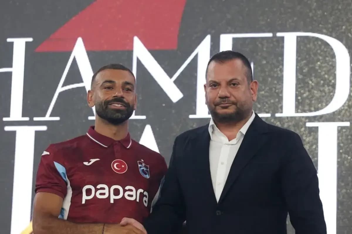 Trabzonspor President: Salah welcomes son