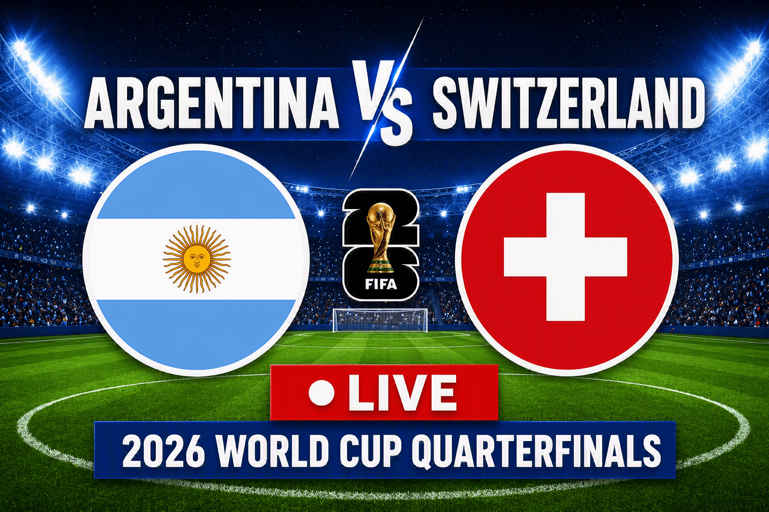 Argentina vs Switzerland Live Updates – FIFA World Cup Match
