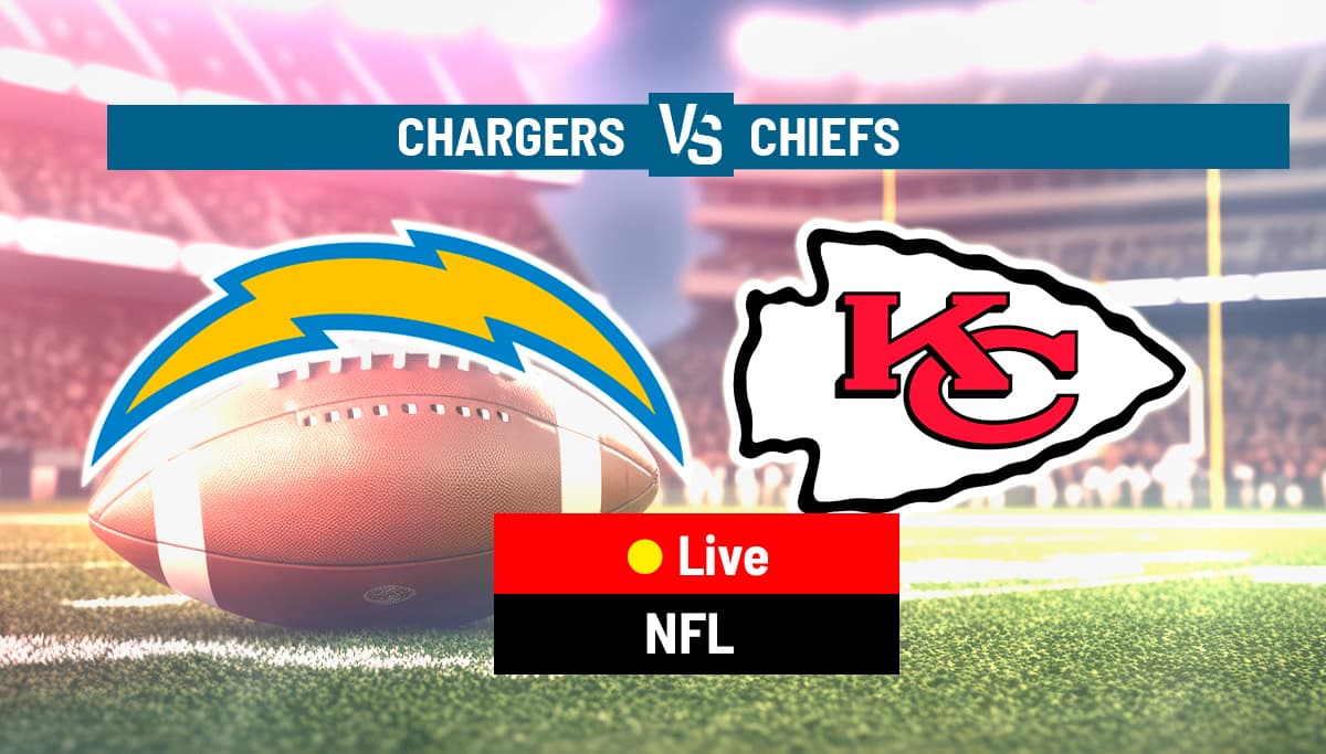 Chiefs vs Chargers Live Update