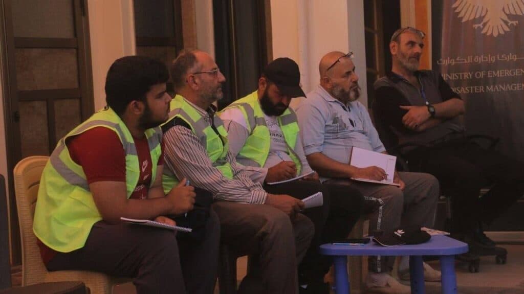 تدريب لجان حيّ في حمص على الدفاع المدني