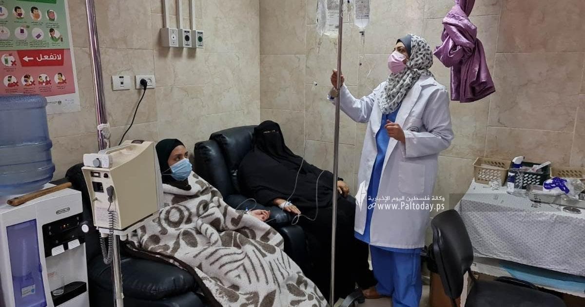 الصحة بغزة توقف علاج السرطان