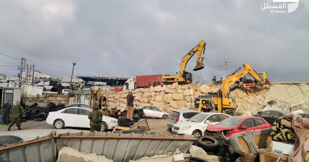 Tubas: Water well demolished in Atouf and Ras Al-Ahmar