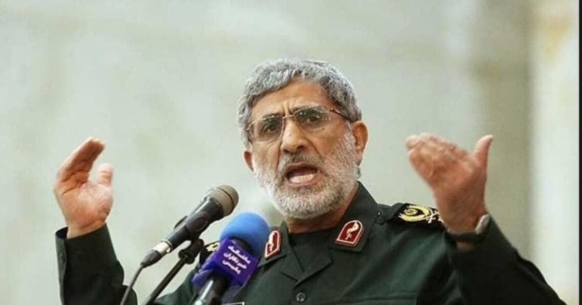 قاآني: فلسطين قضية حية واحتلاله يتراجع بالاستيطان