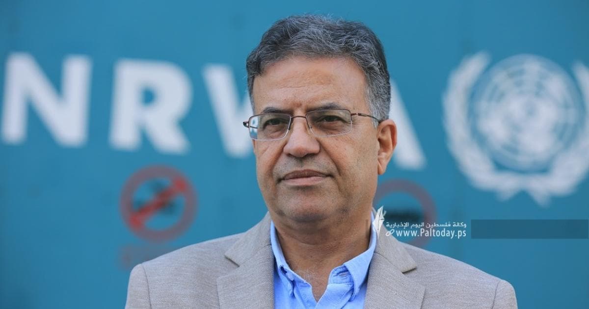 Abu Hasna Calls for $90M Aid for UNRWA