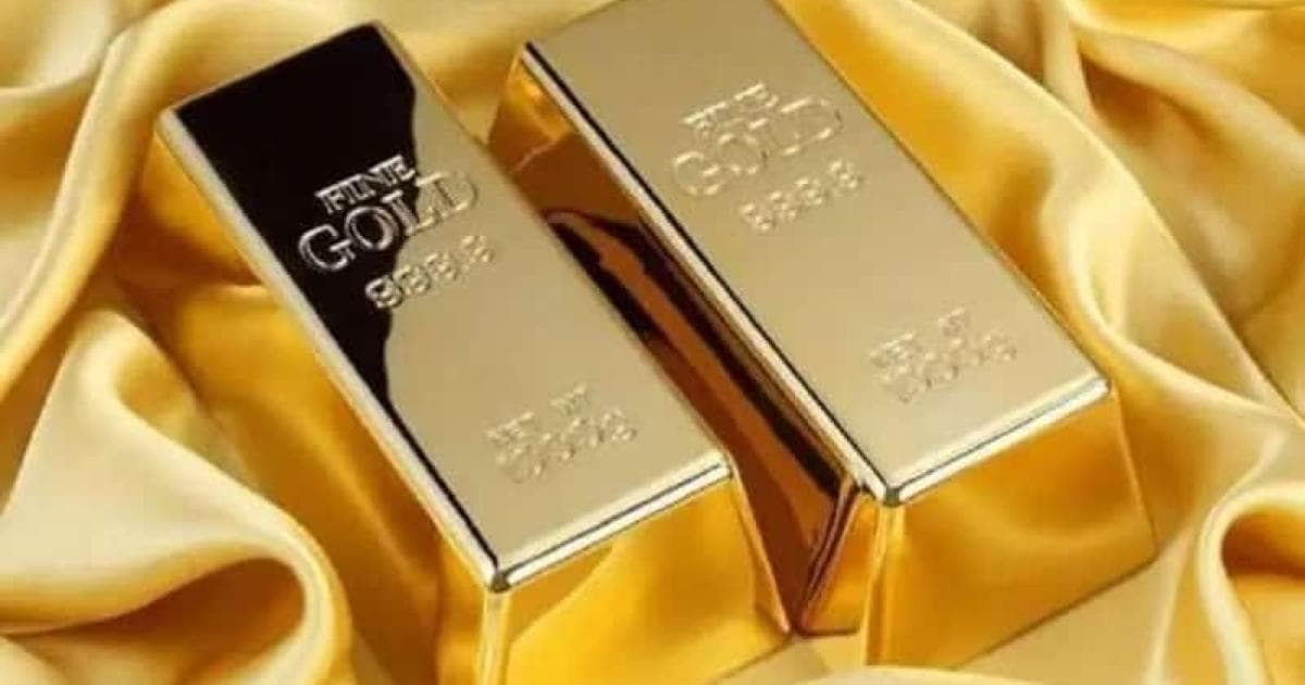 Gold falls over 6 percent