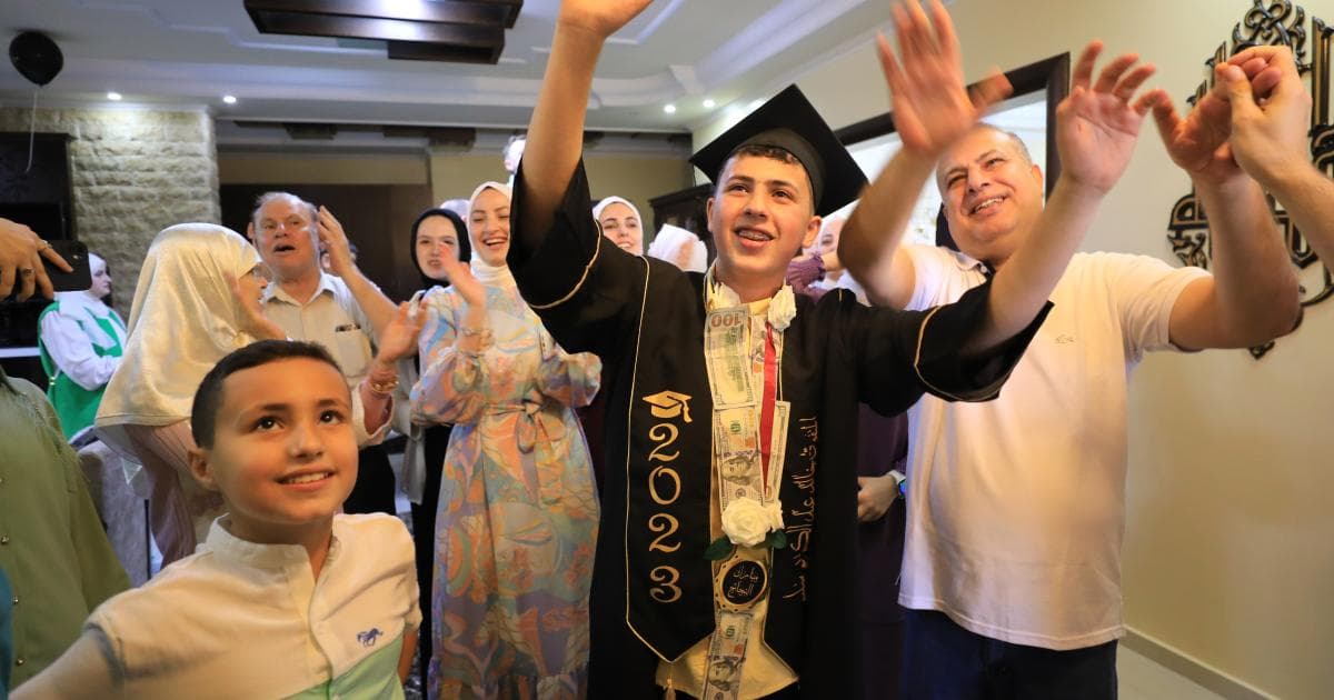 أسماء الأوائل في الثانوية بغزة