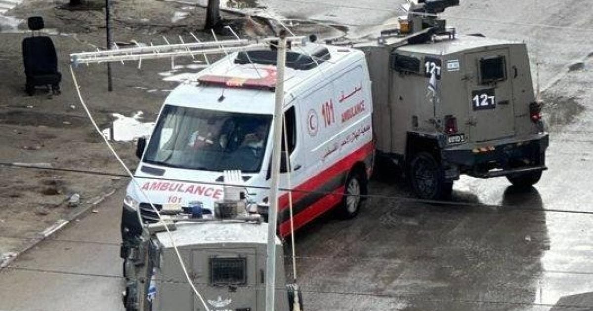 Occupation troops patrol Tulkarem streets