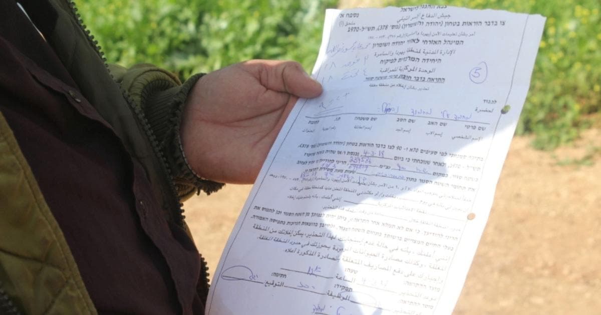 Occupation issues evictions in Silwan