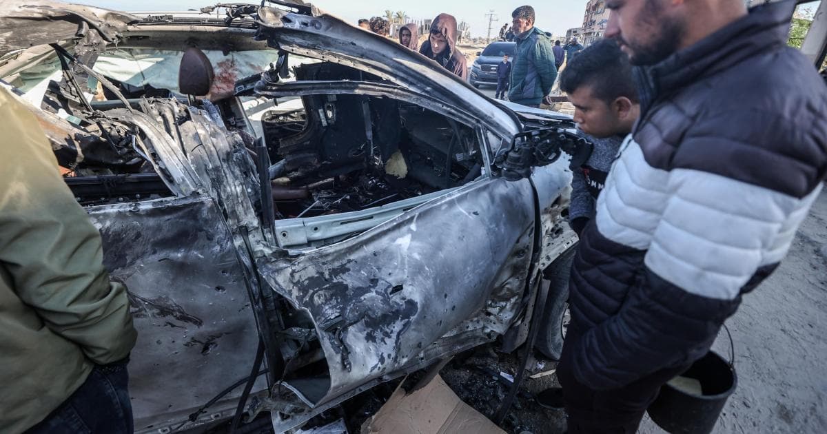 Gaza Vehicle Attack Causes Martyr and Injuries