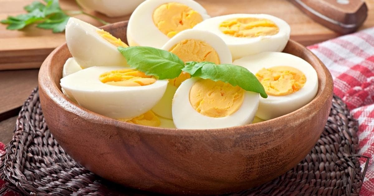 Egg protein levels: boiled, fried, or raw