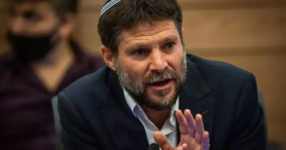 Smotrich urges preemptive action against West Bank