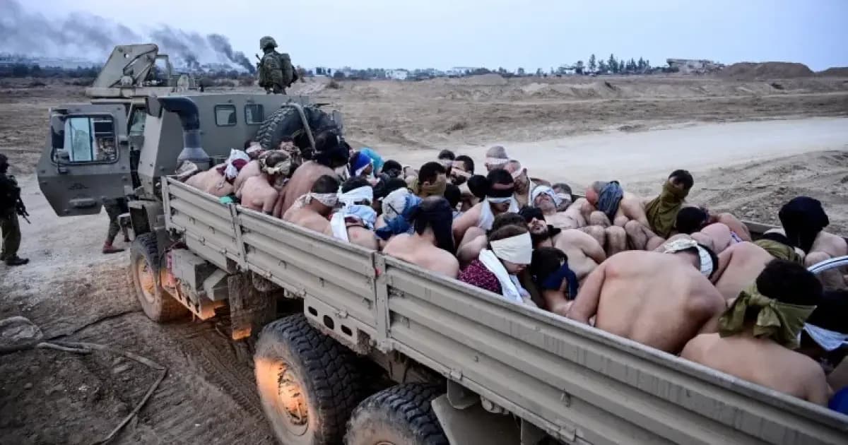 Gaza Detainee Numbers Hidden