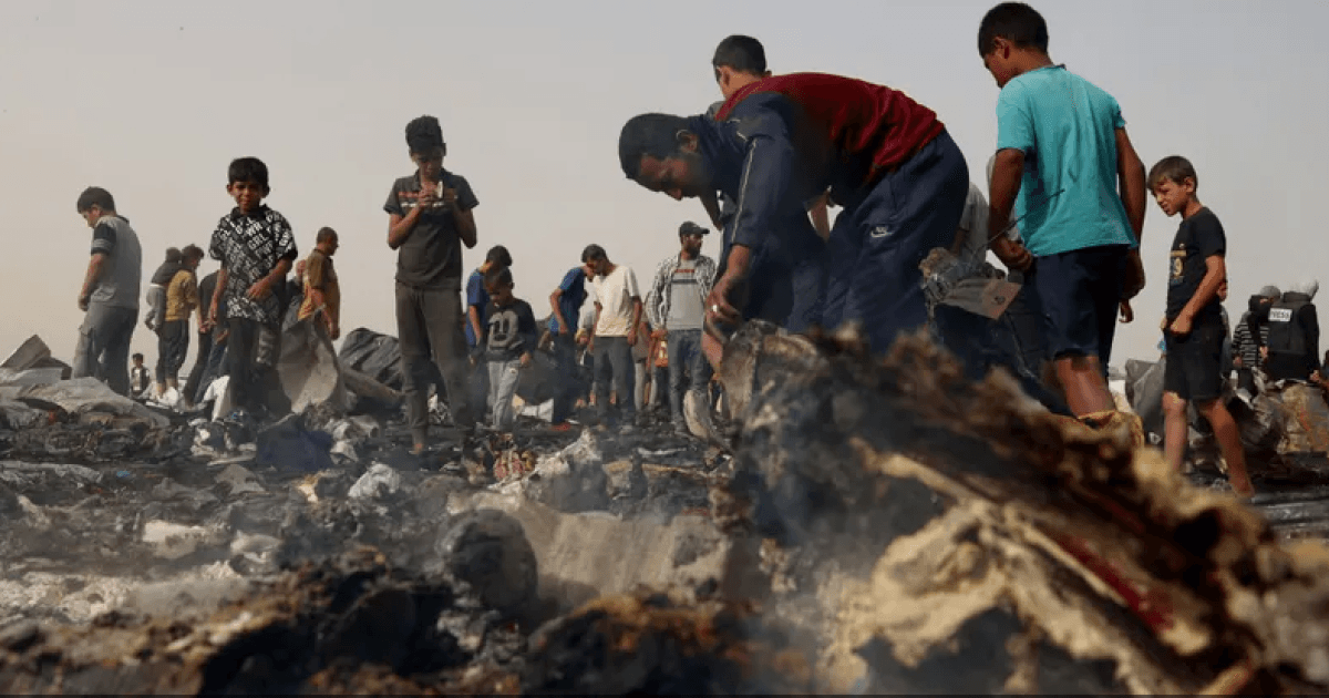 إصابات جراء قصف في خان يونس