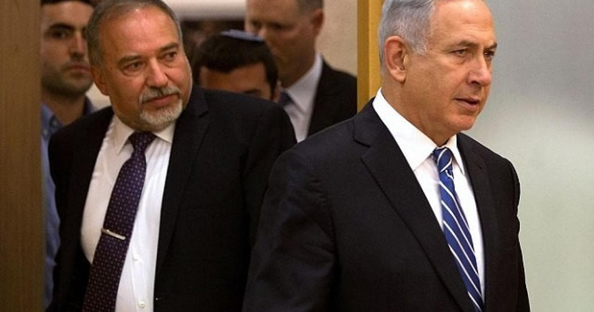 Liberman critiques Trump's role in Israeli polls