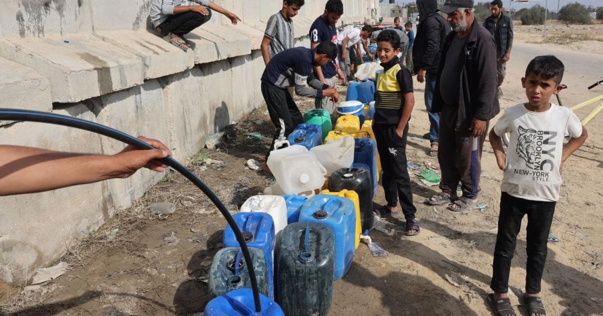 صحة غزة تحذر من أزمة مائية واسعة