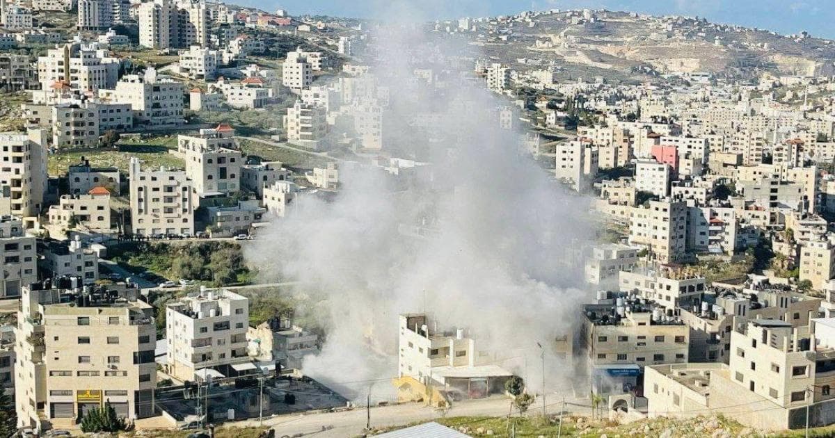 Occupation forces demolish Dawas Hassoon's home