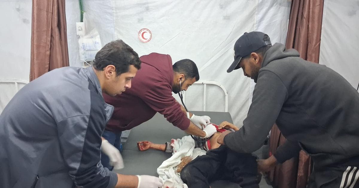 إصابة 4 مواطنين برصاص الاحتلال في خانيونس