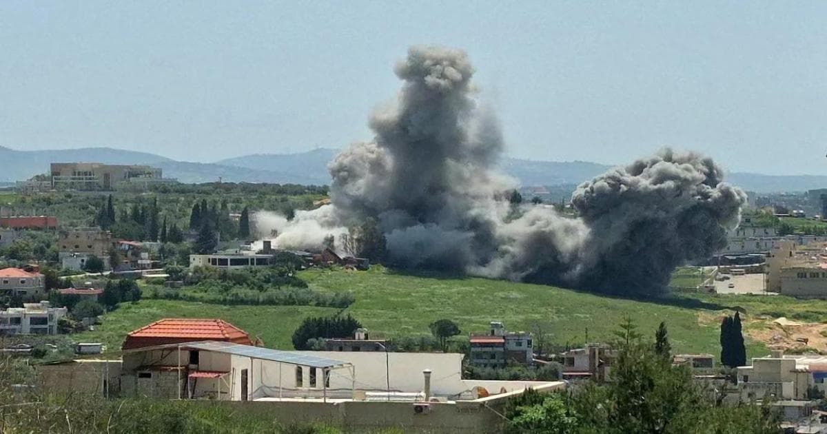 Lebanese mosque hit by shelling, casualties