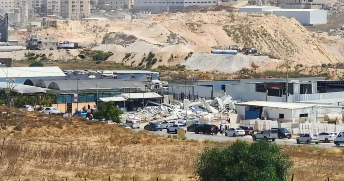 Occupation destroys wash and farms in Raffa