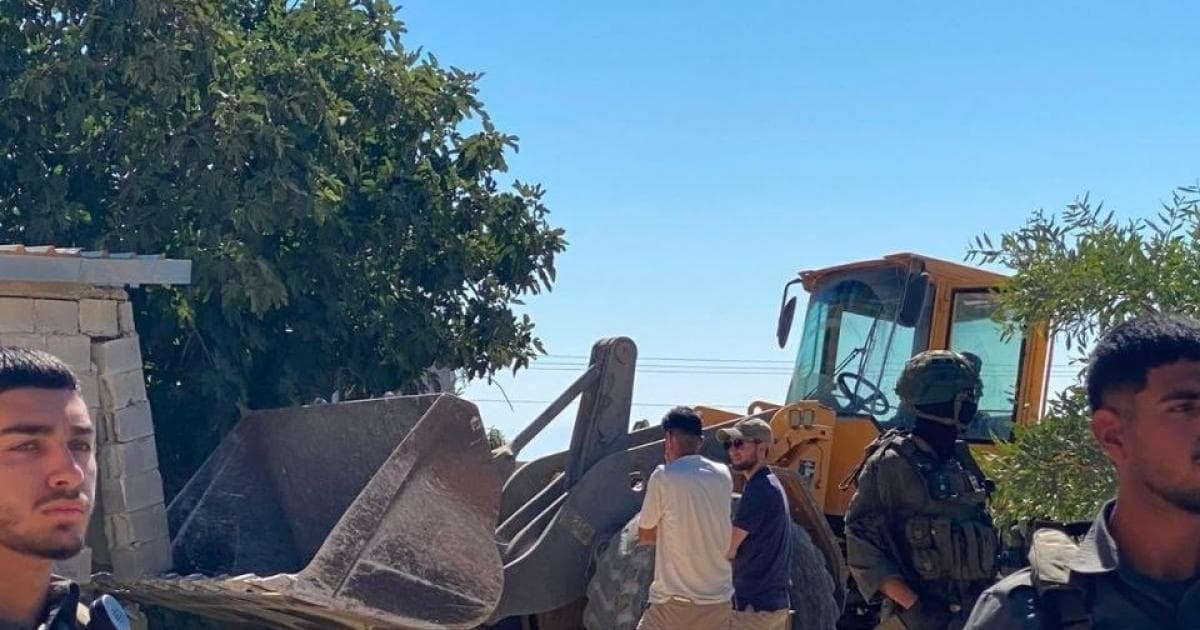 Occupation Plans Demolition Near Jaba
