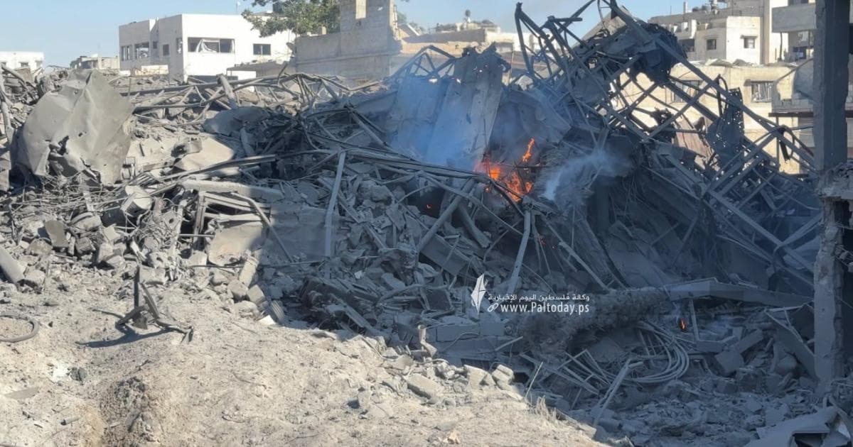 شهيد متأثر بقصف الاحتلال بشمال خانيونس