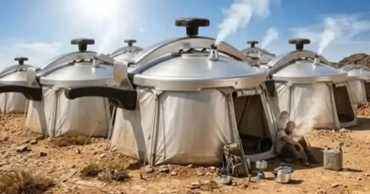 Gaza sees rise in pressure cookers amid heatwave
