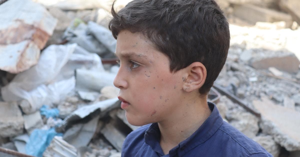 محمد ينجو من حرب ودمار