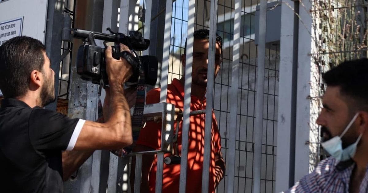 Gaza Protest Calls for Journalist Releases