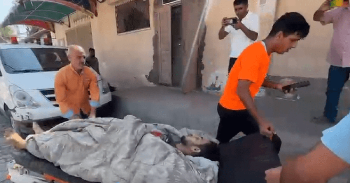 Farmer shot by drone fire in Gaza