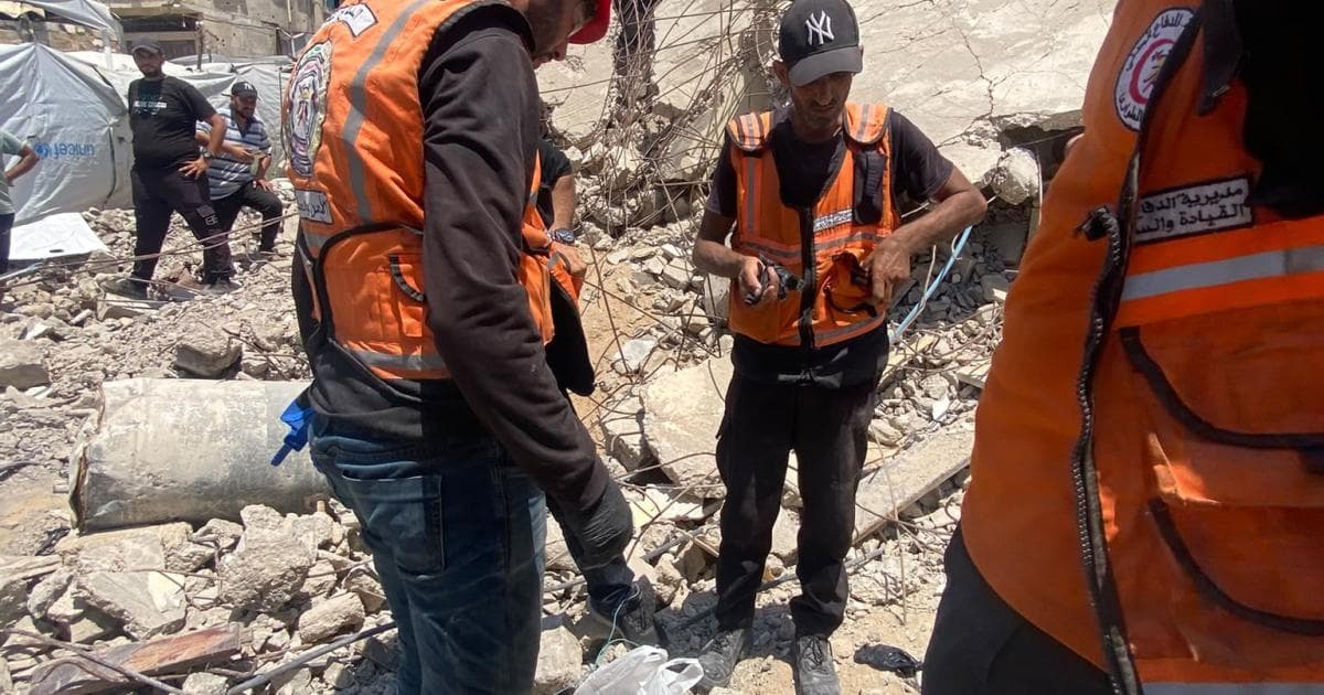 انتشال 112 جثة من منزل بالصبرة بعد 136 ساعة