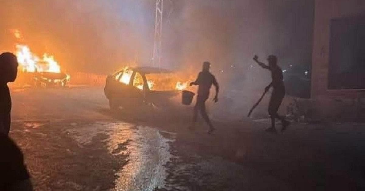 مستوطنون يهاجمون منازل وقرا في نابلس