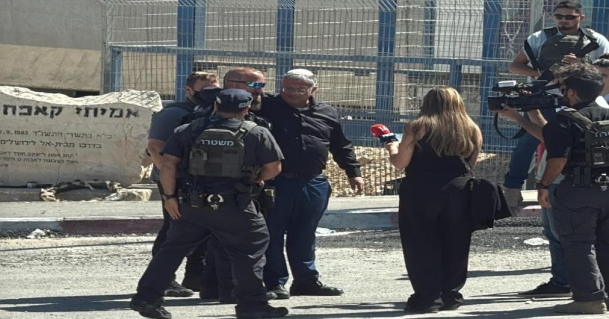 Second day of takeover at Qalandia camp