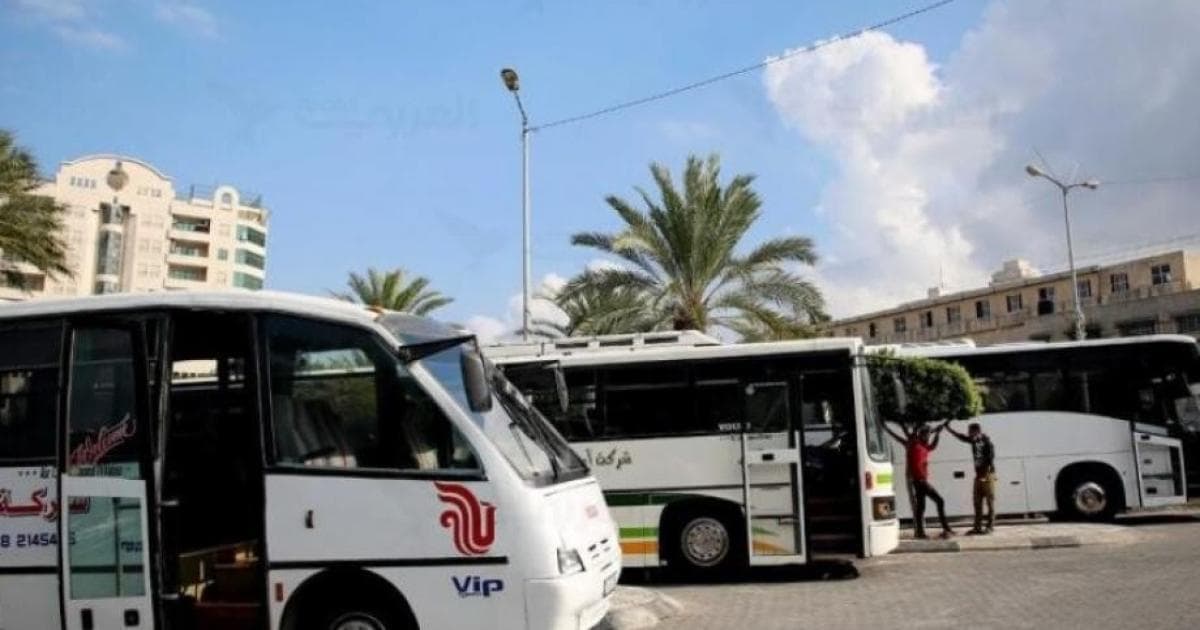 شركة الباصات توقف نقل الكوادر الطبية