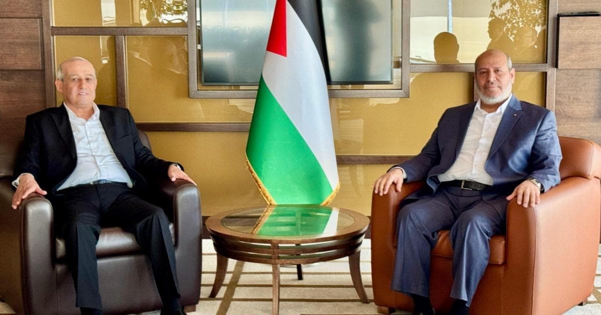 Hamas Meets with Popular Front Delegation