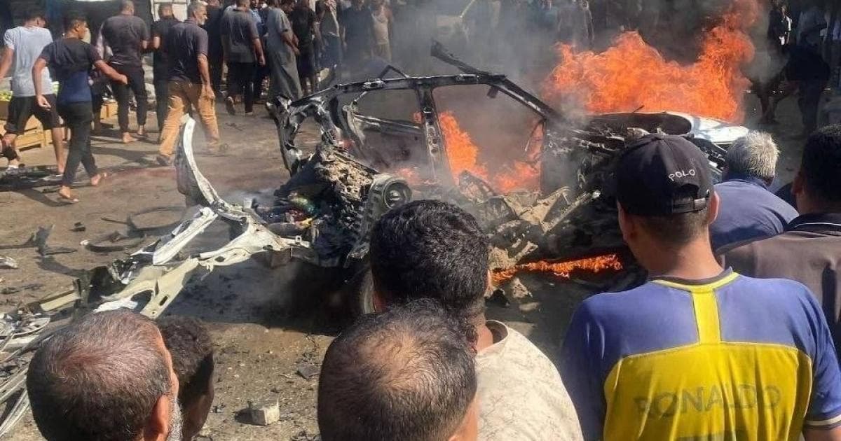 محدث يرفع شهيدي الغارة الإسرائيلية في غزة