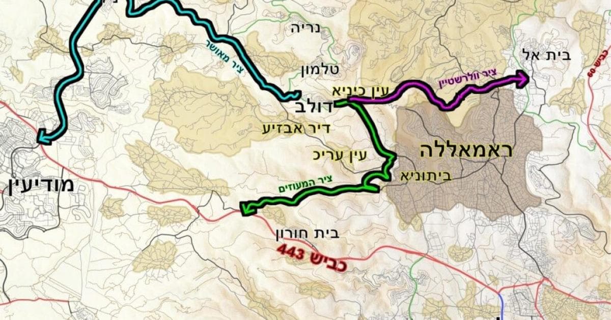 Occupation set to reopen settler road north of Ramallah